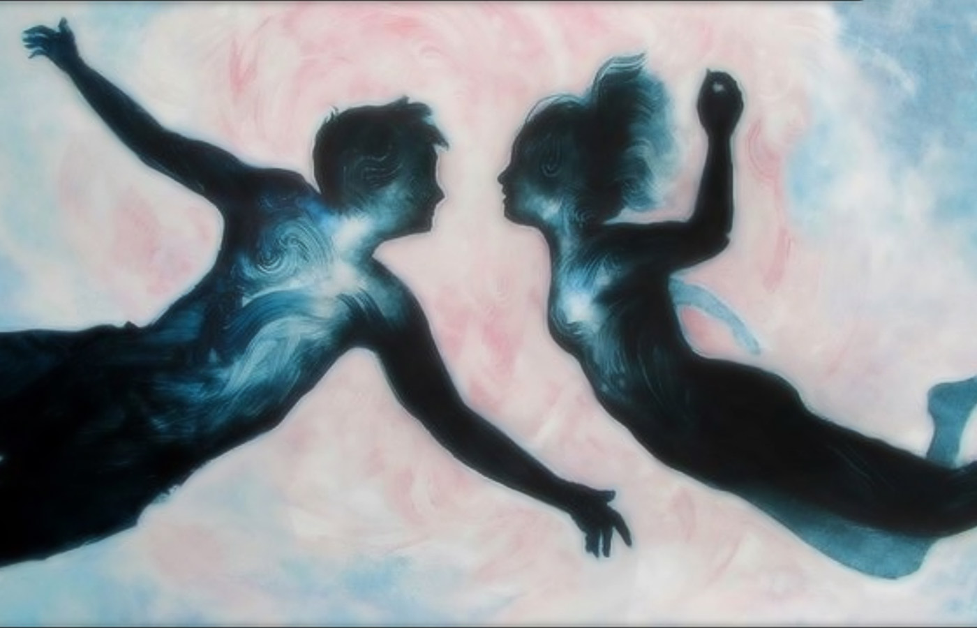 An Almost Sky Blue Hand